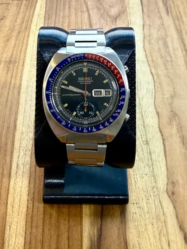 Relógio Seiko Pogue Pepsi Chronograph 6139-6002 - 1973