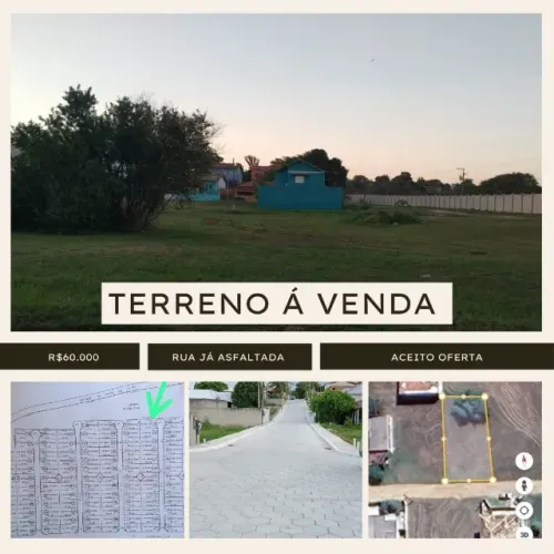 Terreno á venda em Araruama