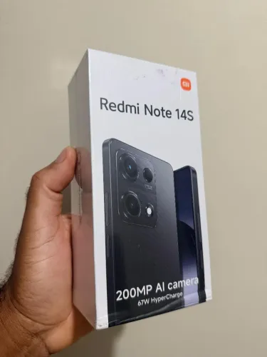 Redmi note 14s 8 ram 256 gb nfc Câmera 200mp