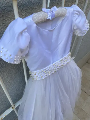 Vestido branco festa daminha