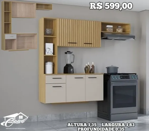 COZINHA PEQUENA R$ 599,00