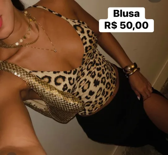blusa oncinha 