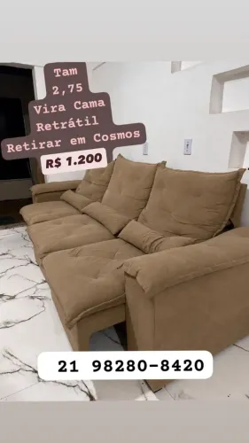 Sofá semi novo