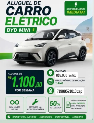 Alugo aluguel locação dolphin mini exelente economia combustível uber 99 aplicativo
