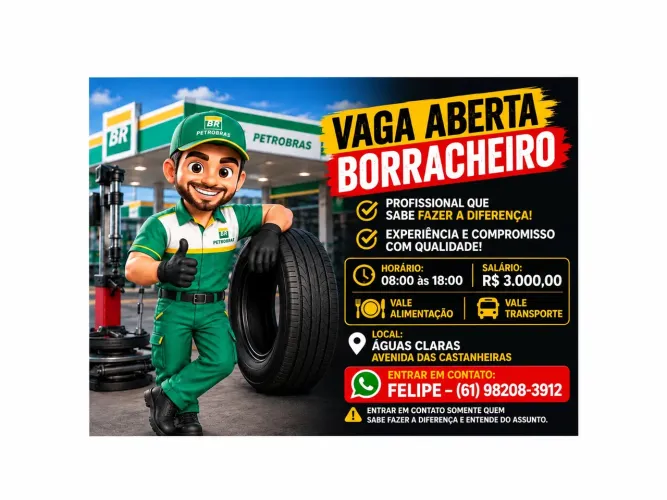 Contrato borracheiro profissional