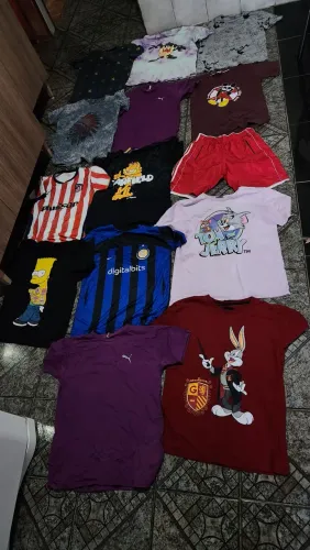 CAMISETA E SHORTE 