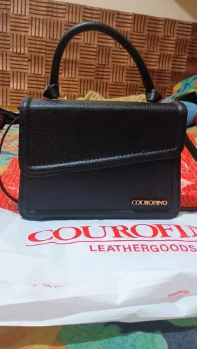 BOLSA COURO FINO ( ÚLTIMA )