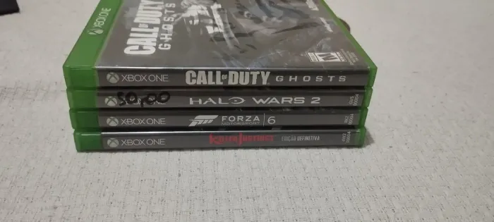 Kit com 4 jogos xbox one 