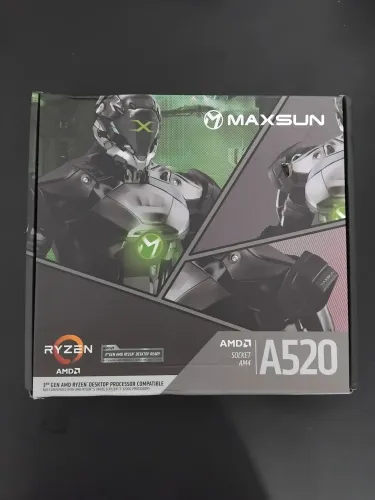 PLACA MÃE A520M-K MAXSUN (NOVA NA CAIXA)