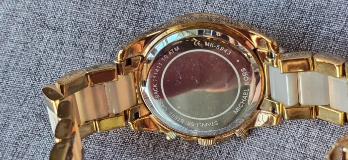 relógio michael kors mk5943 blair dourado