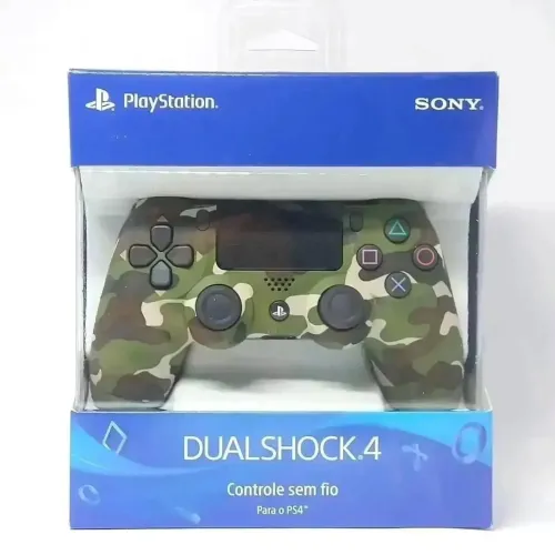 Controle ps4 camuflado sony oficial