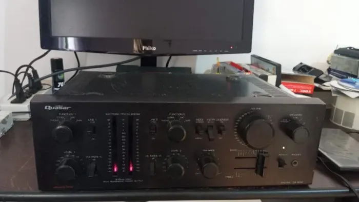 Amplificador Mixer Quasar Qa 6600 Vintage Raro Anos 80 # (Usado)