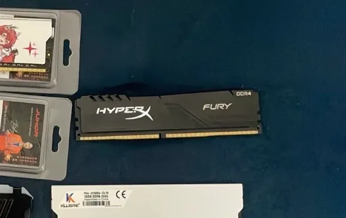 Memória Ram Ddr4 1x 8gb Fury