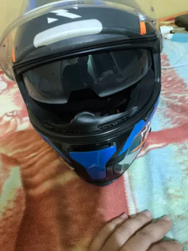 Capacete Norisk com Interfone + Viseira Solar Interna