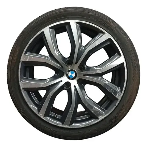 Roda Riscada Sem Pneu Bmw X1 2018 Aro 19 Cinza