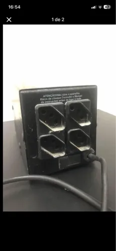 estabilizador um preto e outro branco