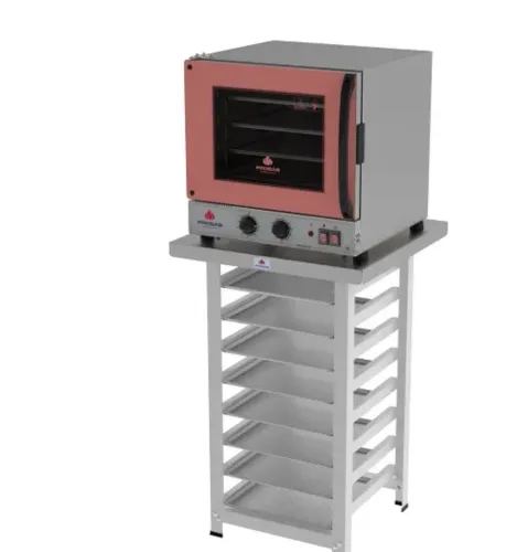 Forno pro gás com mesa