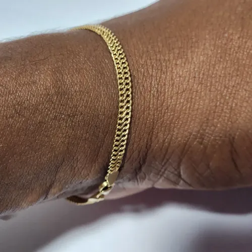 Pulseira Lacraia de ouro 18k