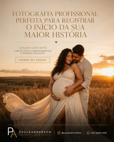 Ensaio Fotográfico Gestante