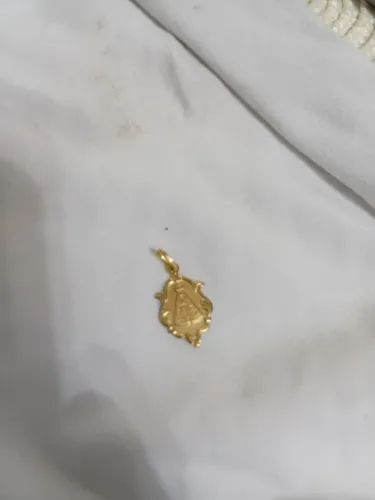 Pingente de ouro NS Aparecida macisso