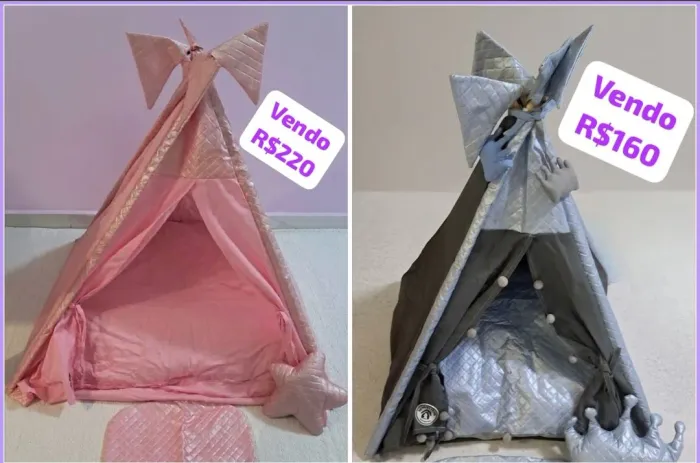Cabaninhas PET de luxo (Para gatos e cachorros de médio e grande porte)