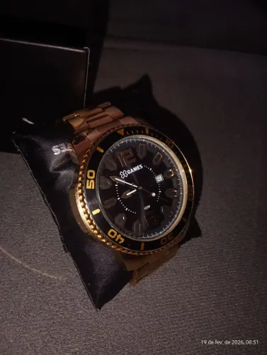 Relógio games skatista XMGS1019 resistente a água,com 4 gomos separados 