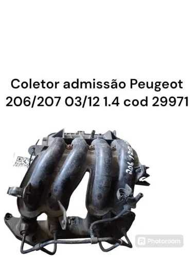 Coletor de admissão Peugeot 206/207 1.4