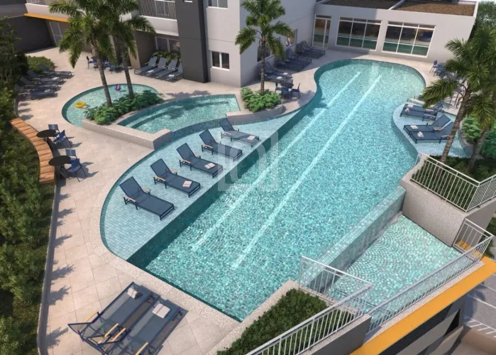 Apartamento Dubai porteira fechada a venda Condomínio Infinity Home Club - Vila Osasco - O