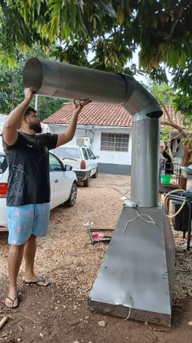 VENDO COIFA INDUSTRIAL COMPLETO