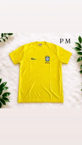 Camisas do Brasil dri-fit em 3D no atacado aparti de 5 peças 