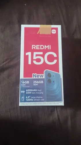 REDMI 15C lacrado NOVO !!