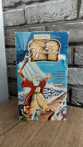 Fita VHS( Os 10 Mandamentos)
