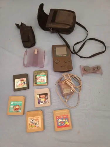 Game boy color + kit !! No estado 