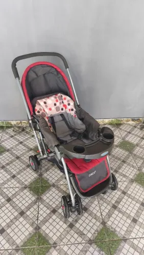 Carrinho de bebê Reverse + Bebê Conforto Cosco