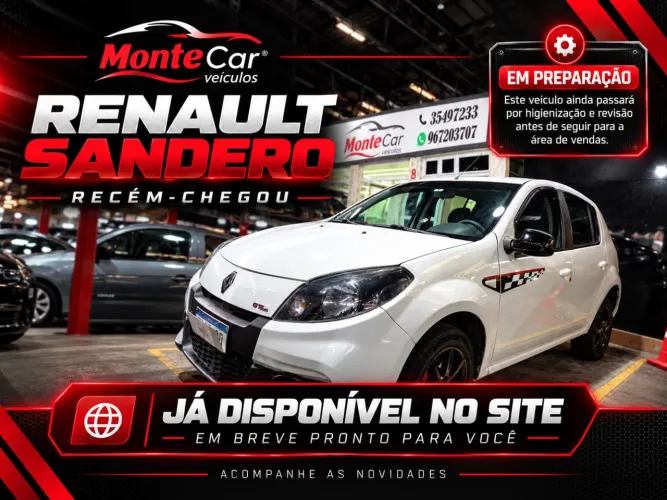 Renault Sandero GT Line Hi-flex 1.6 8V 5P 2013