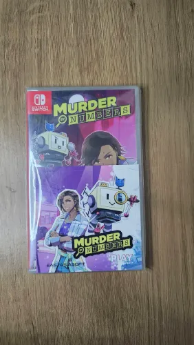 Jogo Lacrado Murder by Numbers Raridade Nintendo Switch