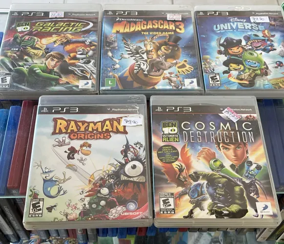 Lote jogos de ps3