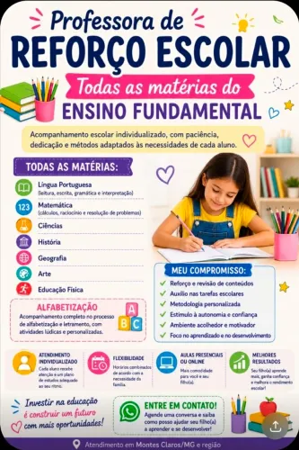 Professora de reforço 