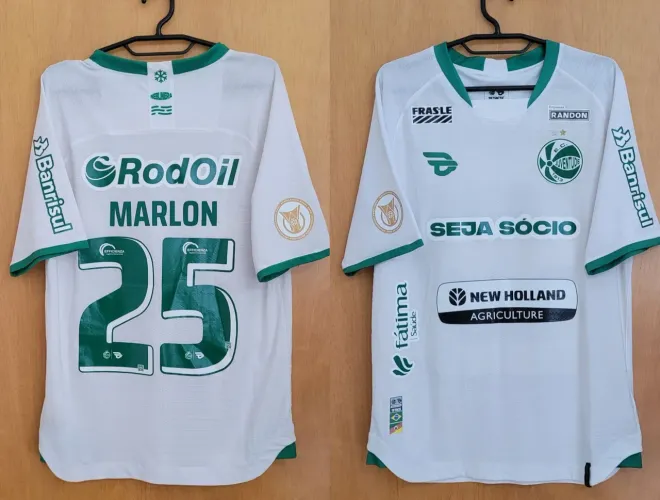 Camisa de Jogo Juventude 2022 Marlon #25 Campeonato Brasileiro