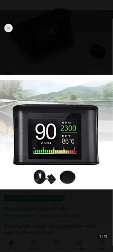 Marcador de temperatura, Computador de bordo, odb2