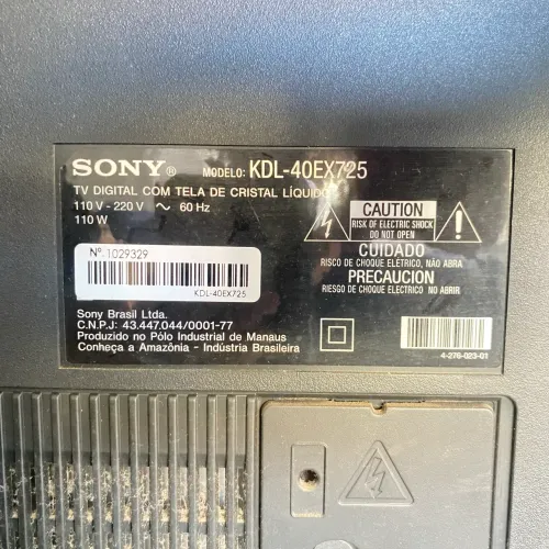 Tv Sony 40 polegadas LEIA
