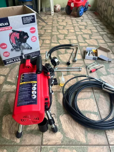 Máquina de pintura airless da atlas