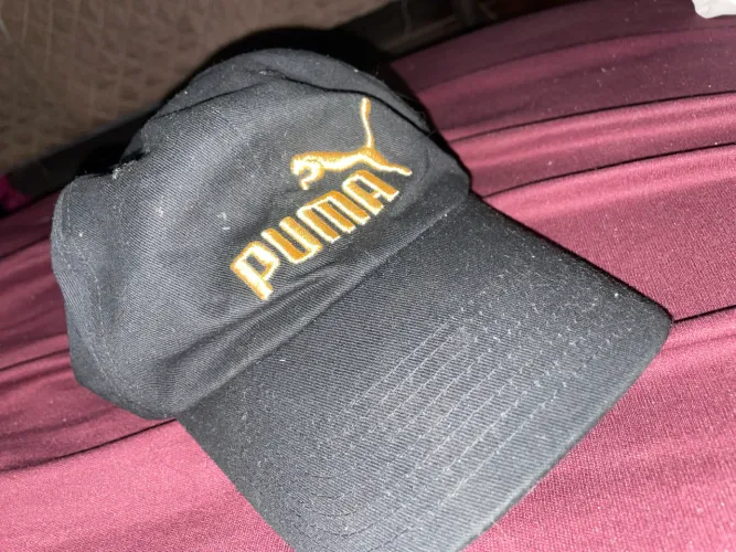boné puma preto adulto