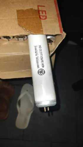 Lâmpada led tube glass 18w 6.500k