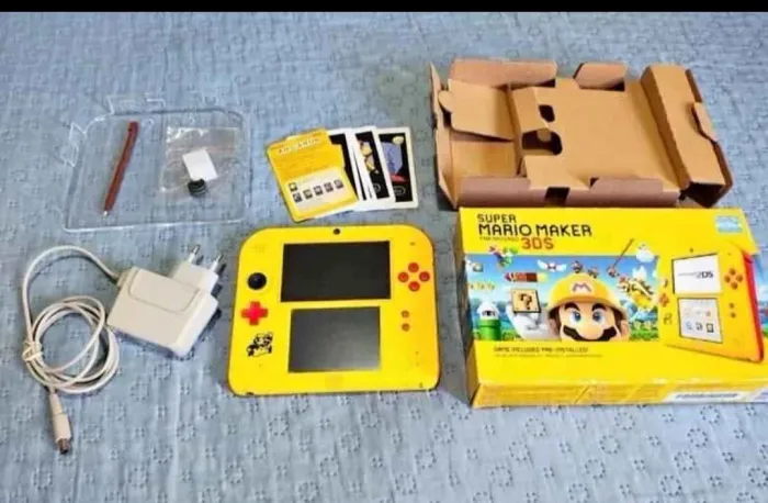 Nintendo 2ds Mario Maker Raro CiB