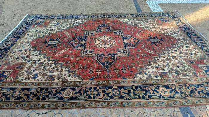 Tapete Persa Heriz vintage 3,30 X 2,45