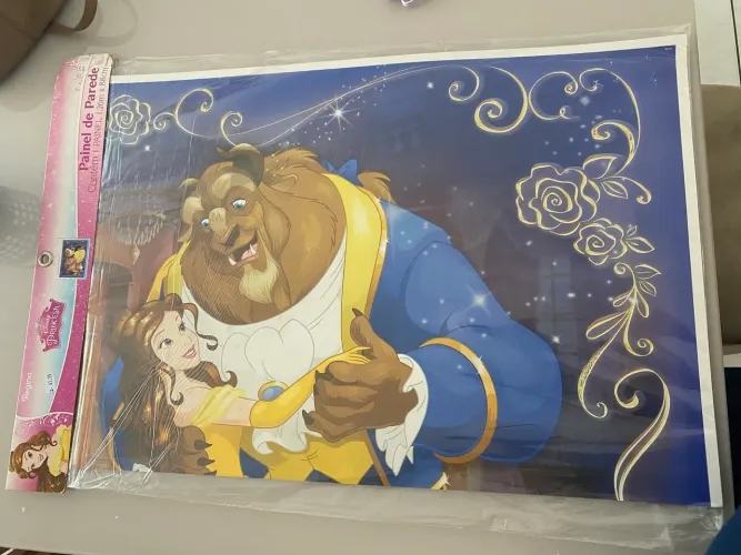 Painel Bela e a fera