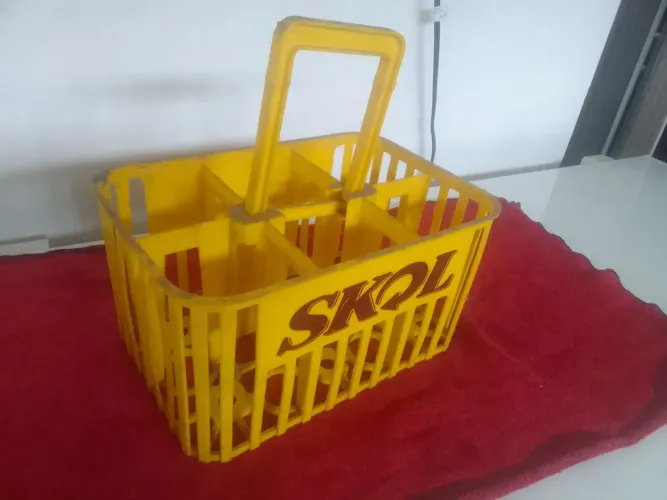 Cestinha para 6 unidades de litrão ou 600ml