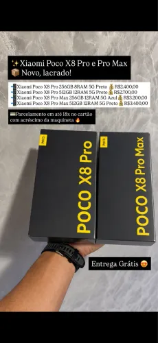 Poxo X8 pro e Pro Max
