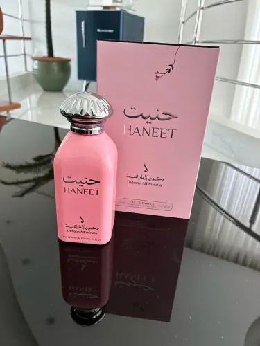 Perfume árabe Haneet Dkhoon AlEmiratia - Lacrado com caixa completo nunca usado